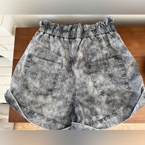 Isabel ETOILE Marant paper bag high waist jean shorts. Like new.